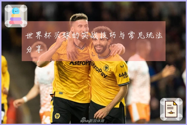 世界杯买球的实战技巧与常见玩法分享