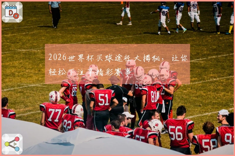 2026世界杯买球途径大揭秘，让你轻松下注享精彩赛事